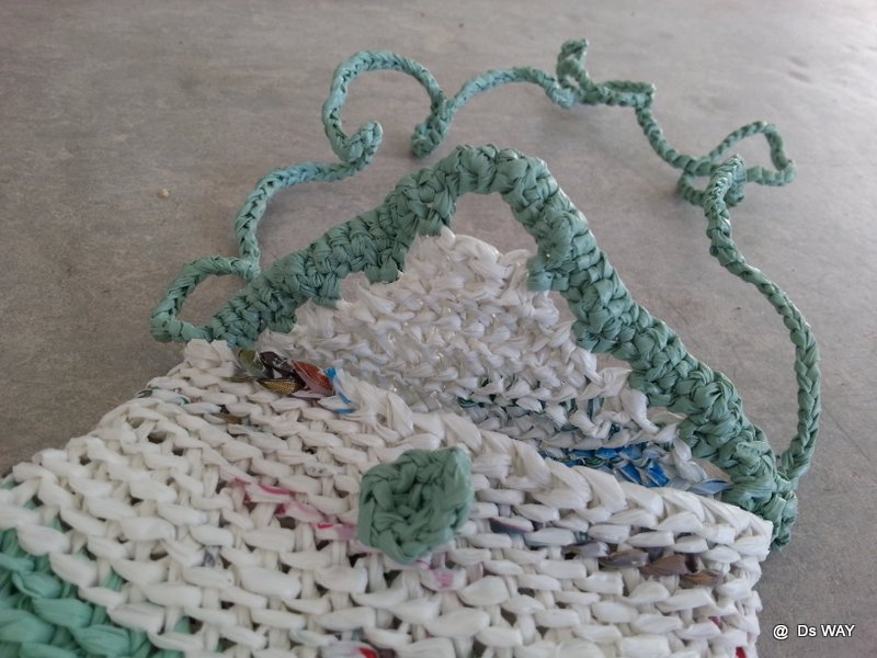 Plarn crochet crafts